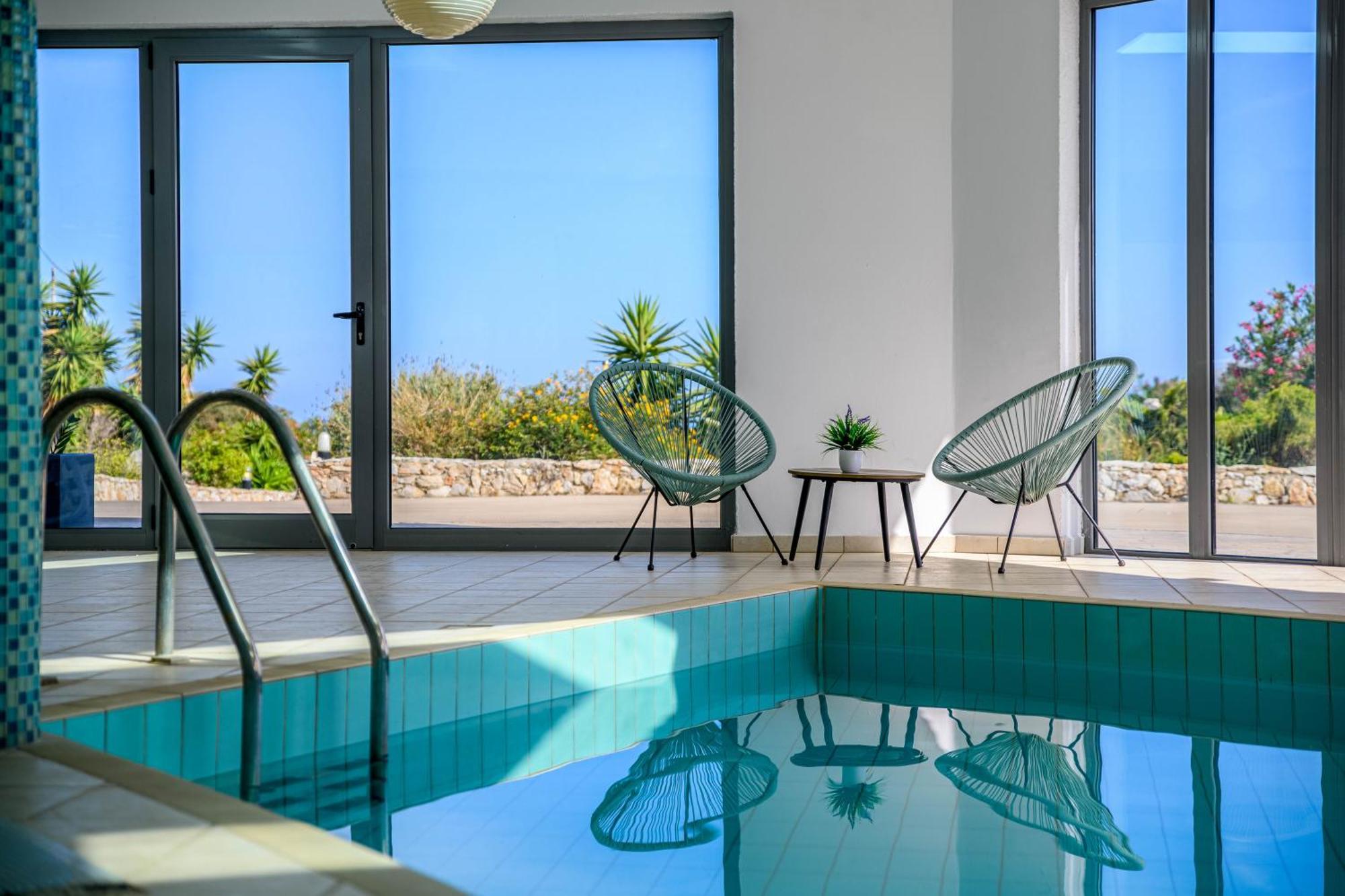 Villa Zafira - Seaview Manor With Heated Pool Каллифея Экстерьер фото