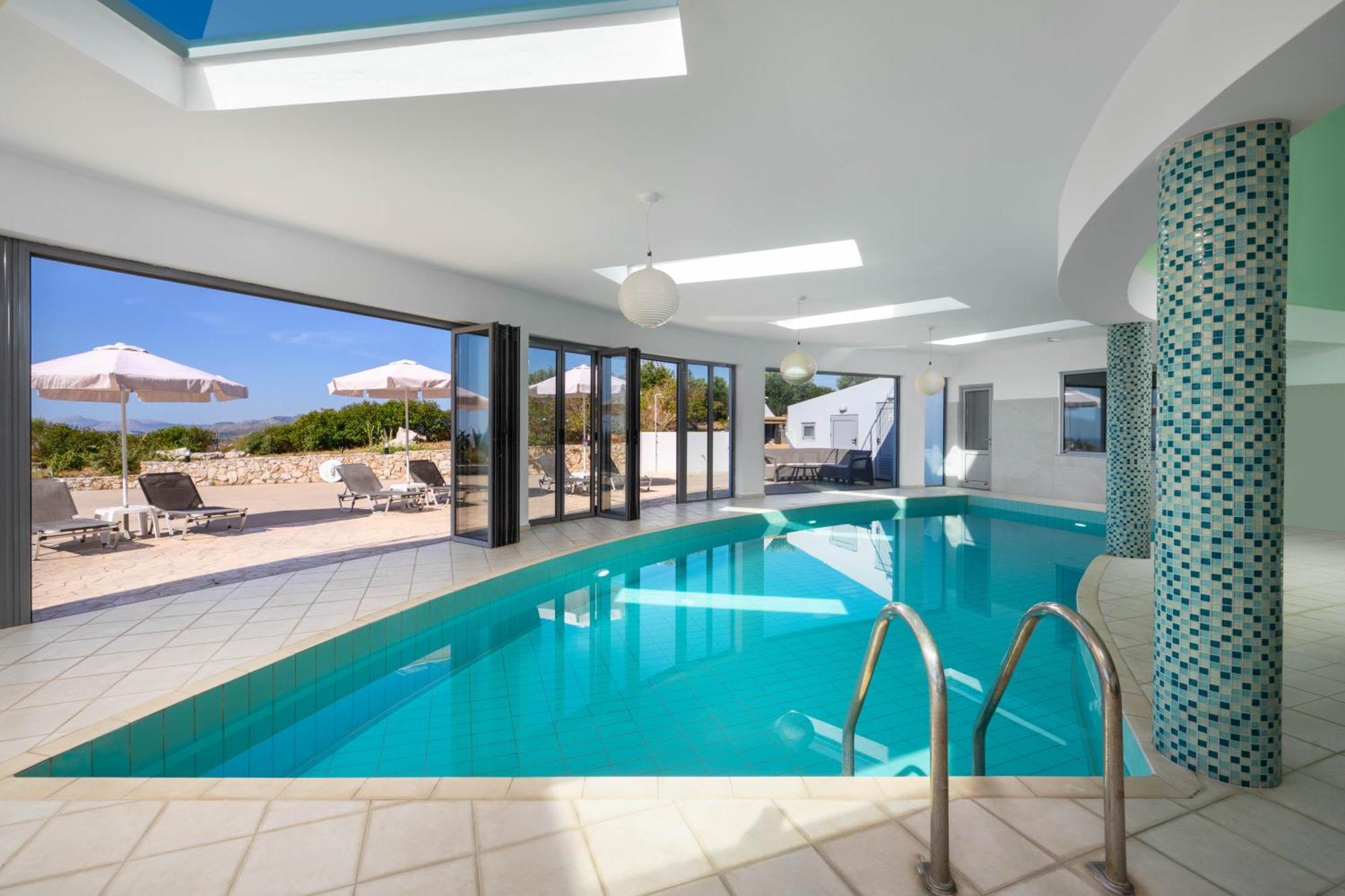 Villa Zafira - Seaview Manor With Heated Pool Каллифея Экстерьер фото